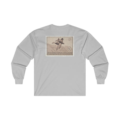 Official 1940-1941 Federal Duck Stamp - Long Sleeve Tee