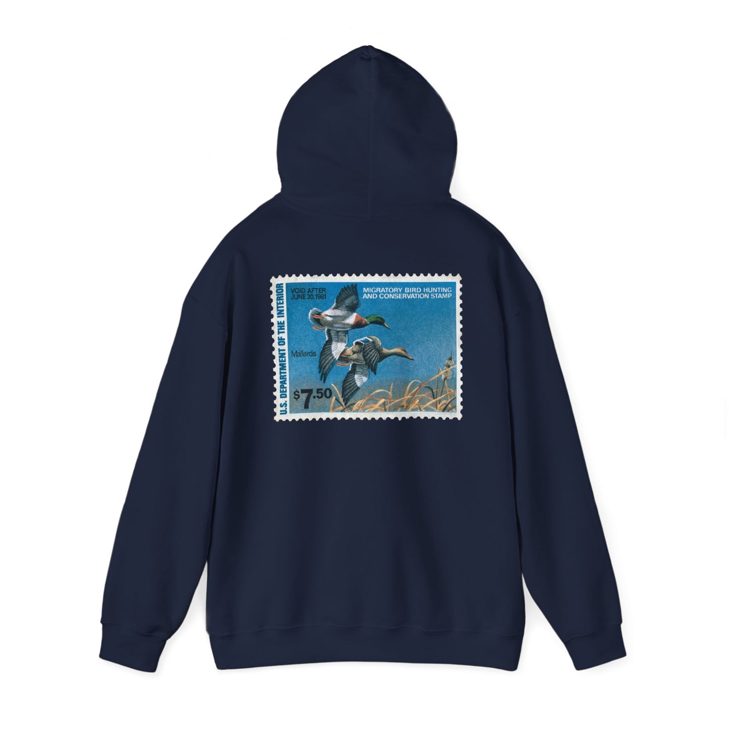 Official 1980-1981 Federal Duck Stamp - Hoodie