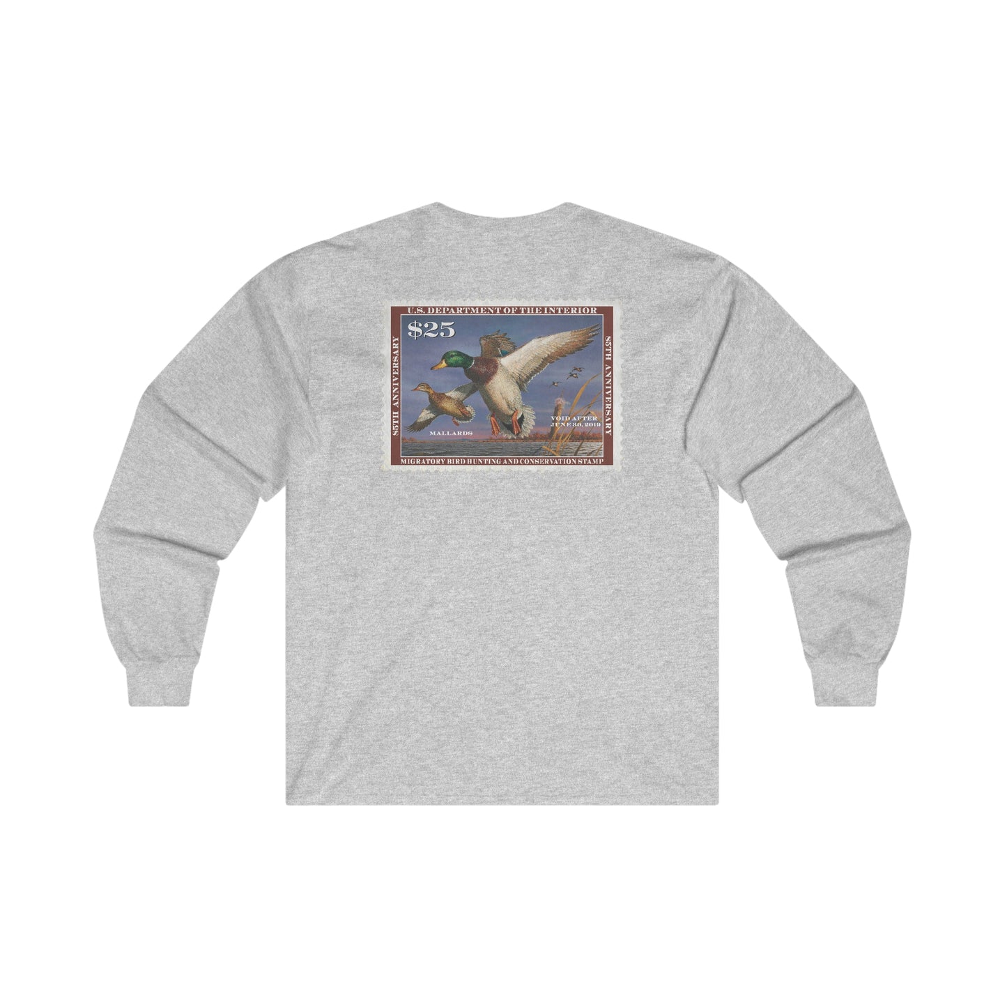 Official 2018-2019 Federal Duck Stamp - Long Sleeve Tee