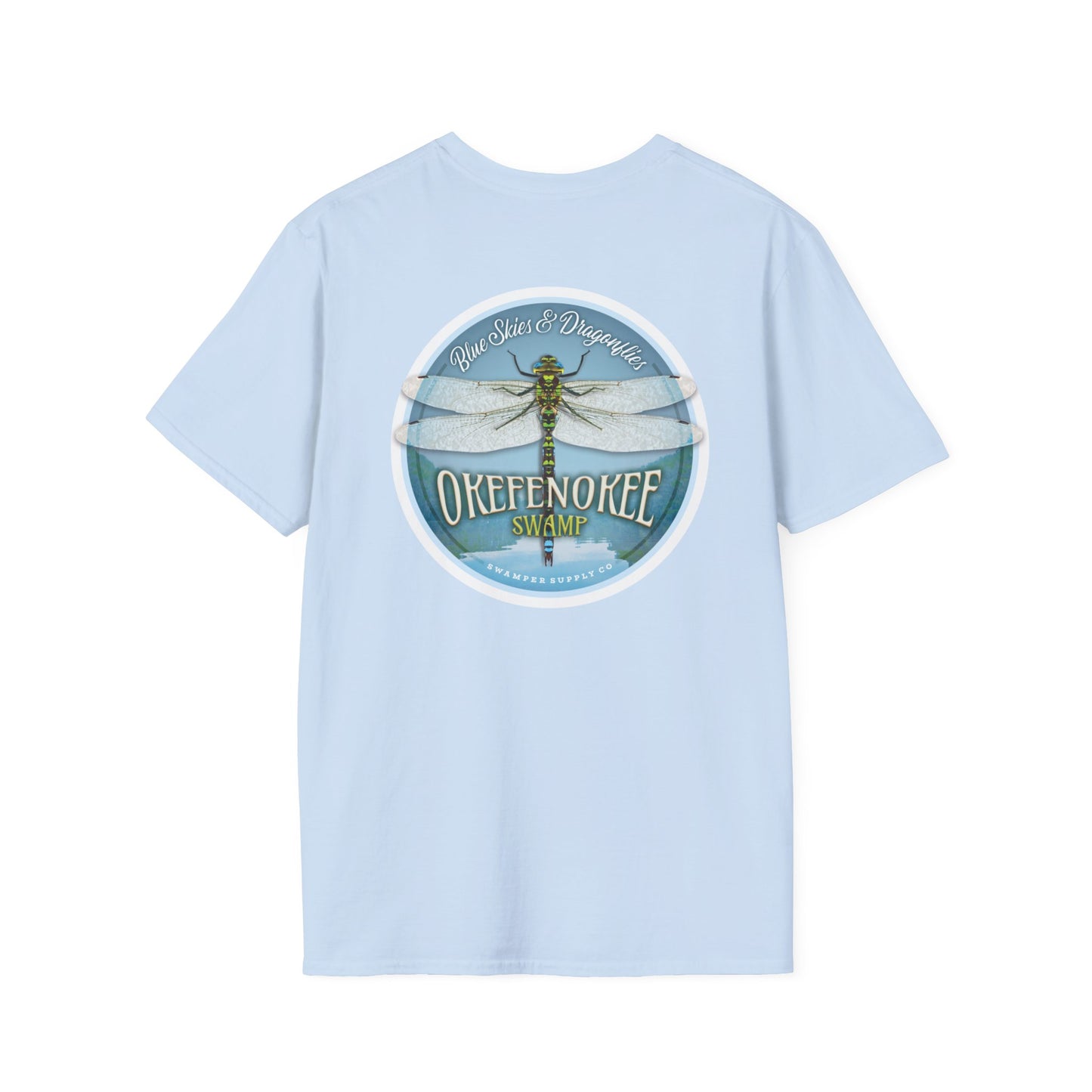 Blue Skies & Dragonflies - Okeefenokee - Short Sleeve Tee