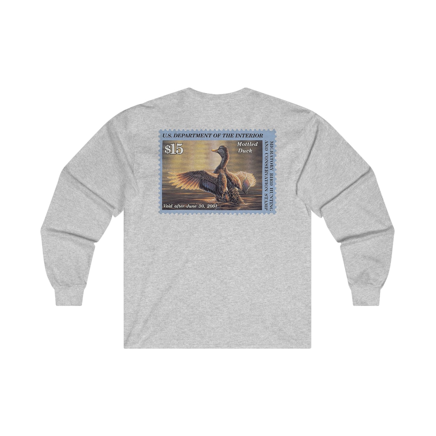 Official 2000-2001 Federal Duck Stamp - Long Sleeve Tee