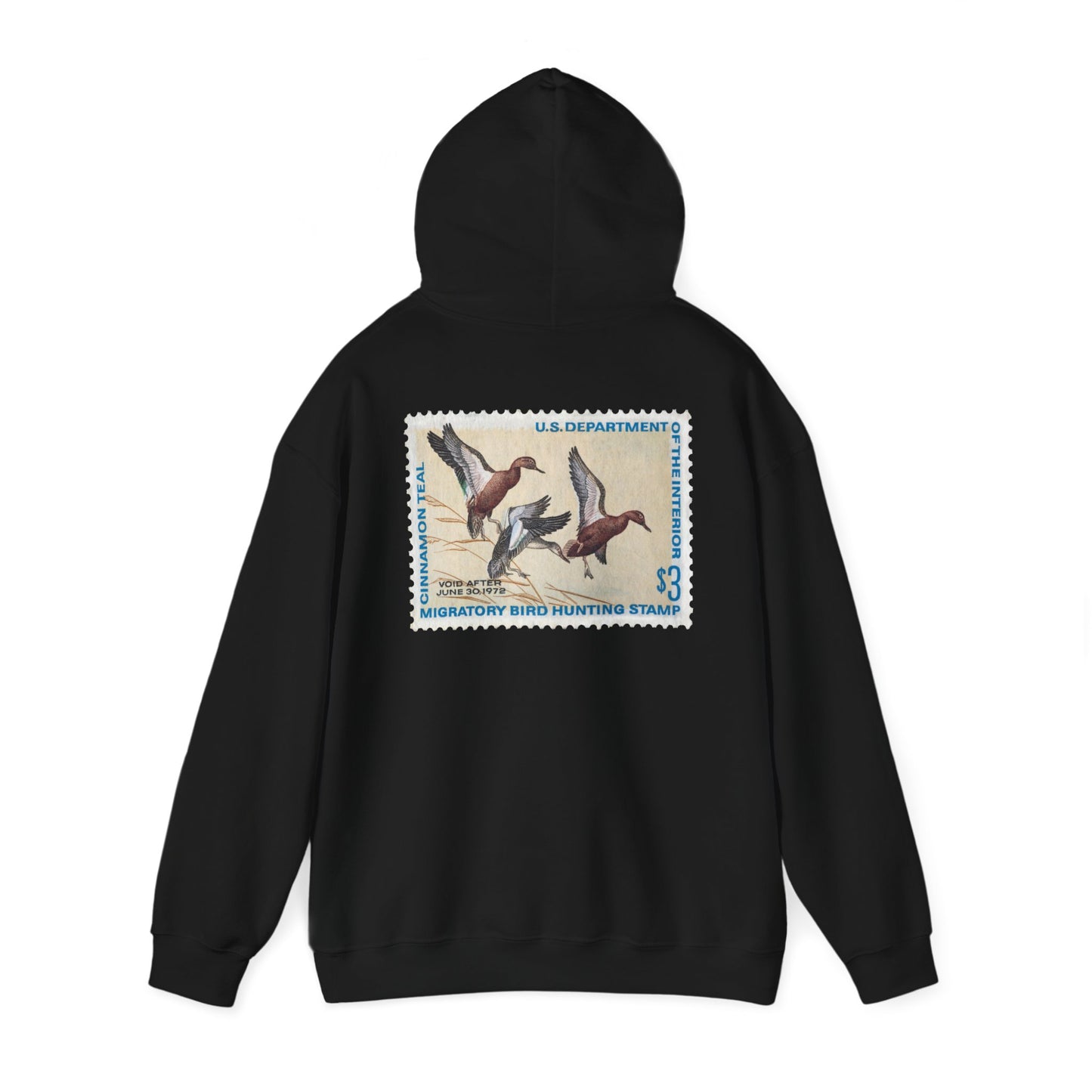 Official 1971-1972 Federal Duck Stamp - Hoodie