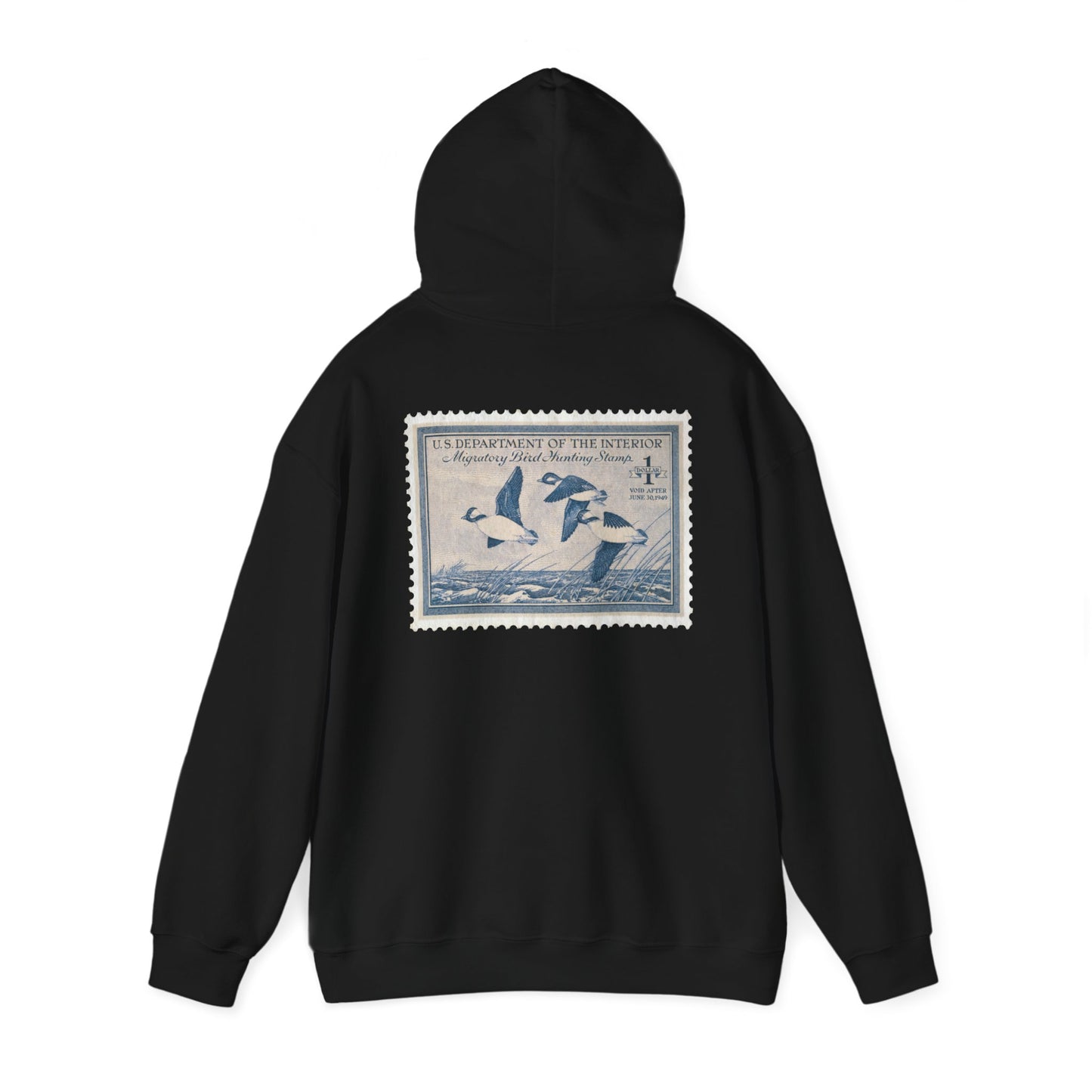 Official 1948-1949 Federal Duck Stamp - Hoodie