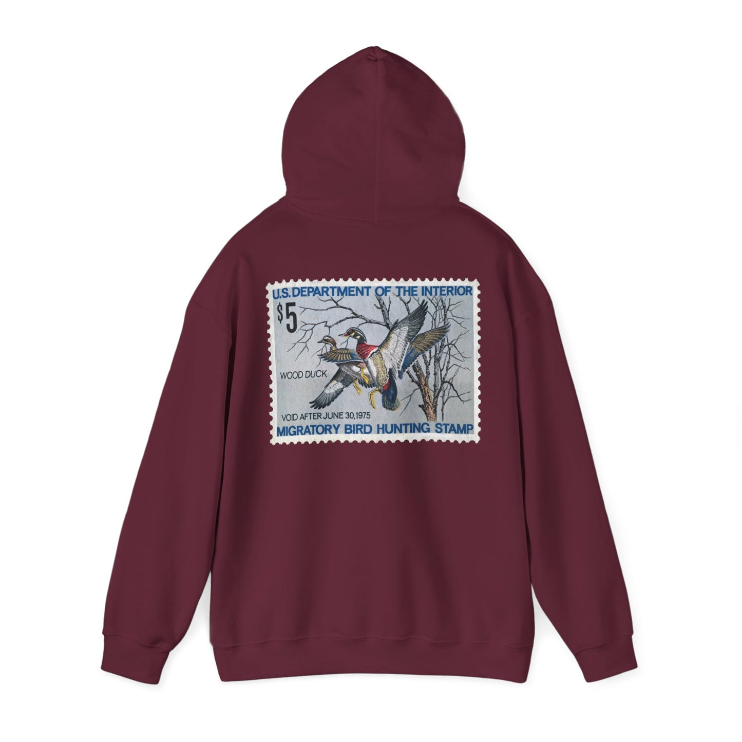 Official 1974-1975 Federal Duck Stamp - Hoodie