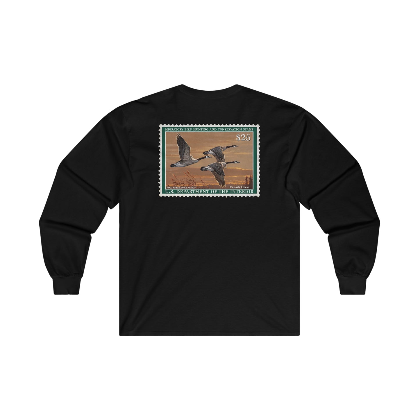 Official 2017-2018 Federal Duck Stamp - Long Sleeve Tee