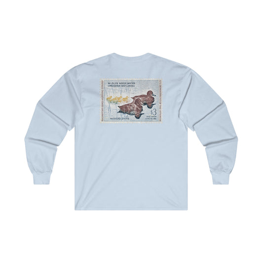 Official 1960-1961 Federal Duck Stamp - Long Sleeve Tee