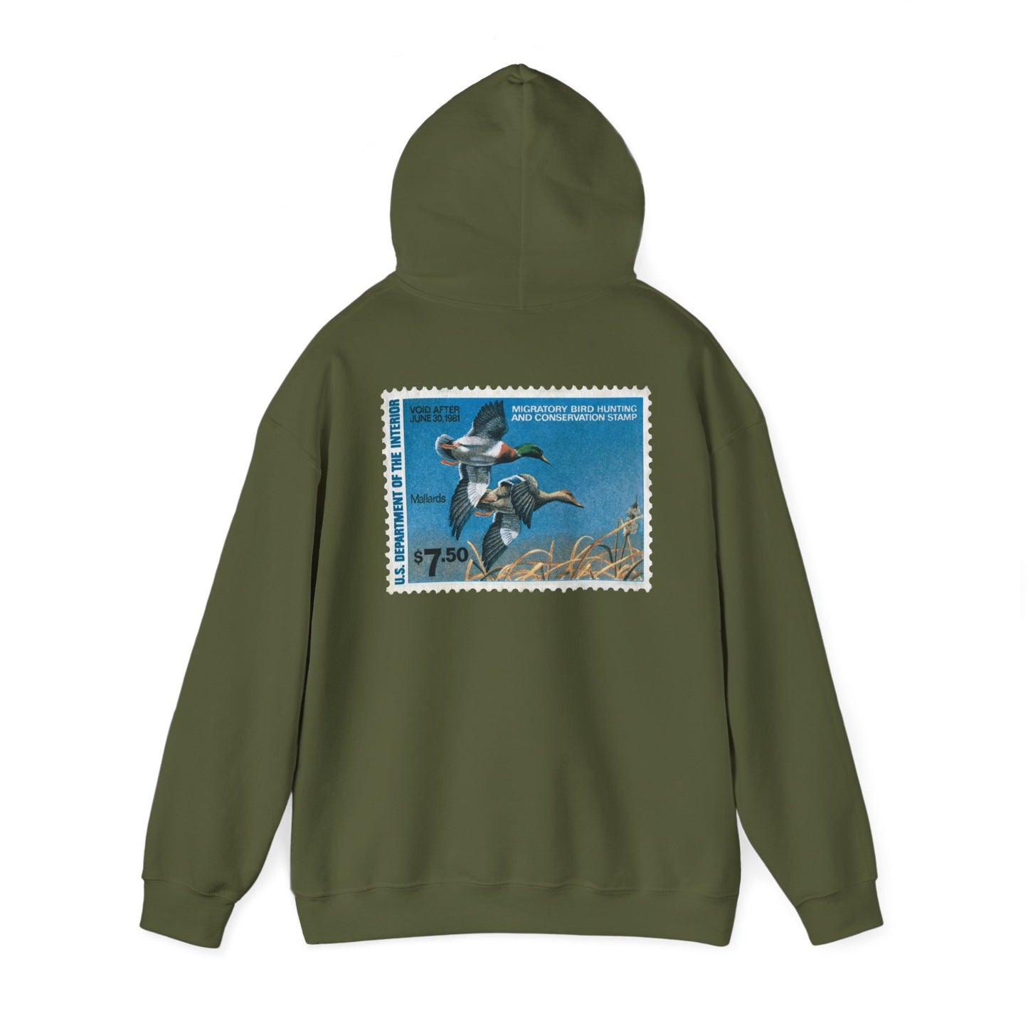 Official 1980-1981 Federal Duck Stamp - Hoodie