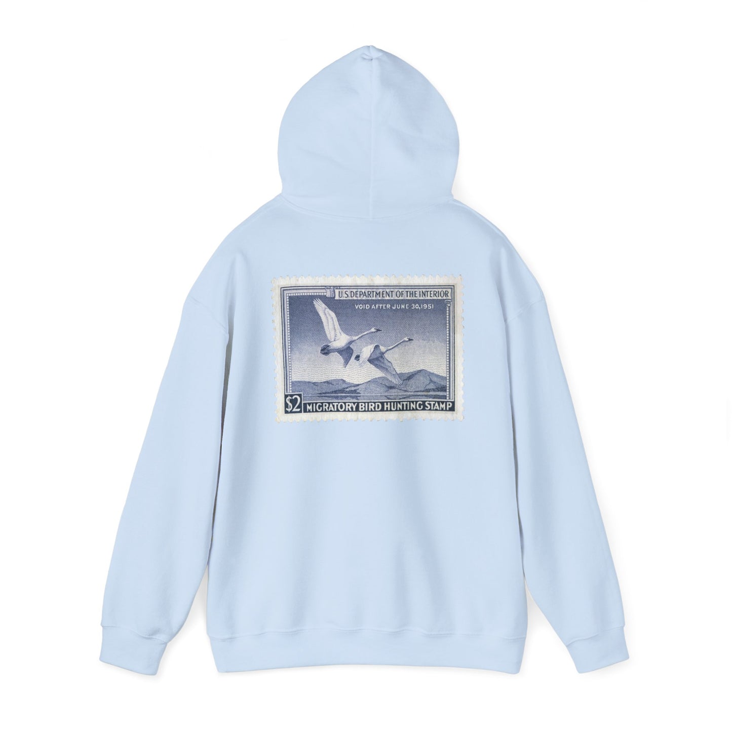 Official 1950-1951 Federal Duck Stamp - Hoodie