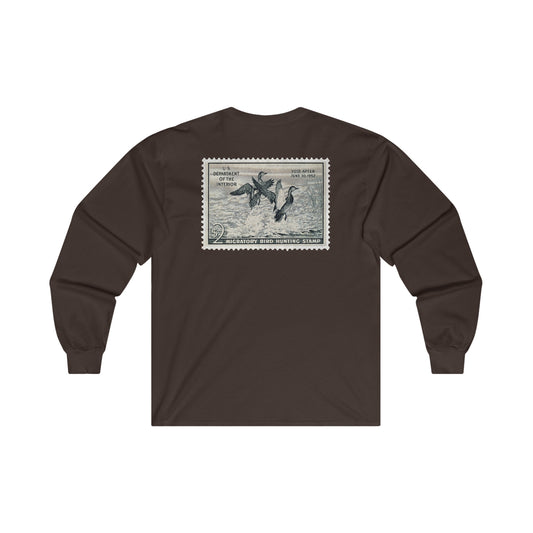 Official 1951-1952 Federal Duck Stamp - Long Sleeve Tee