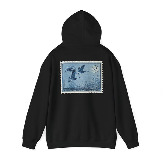 Official 1955-1956 Federal Duck Stamp - Hoodie