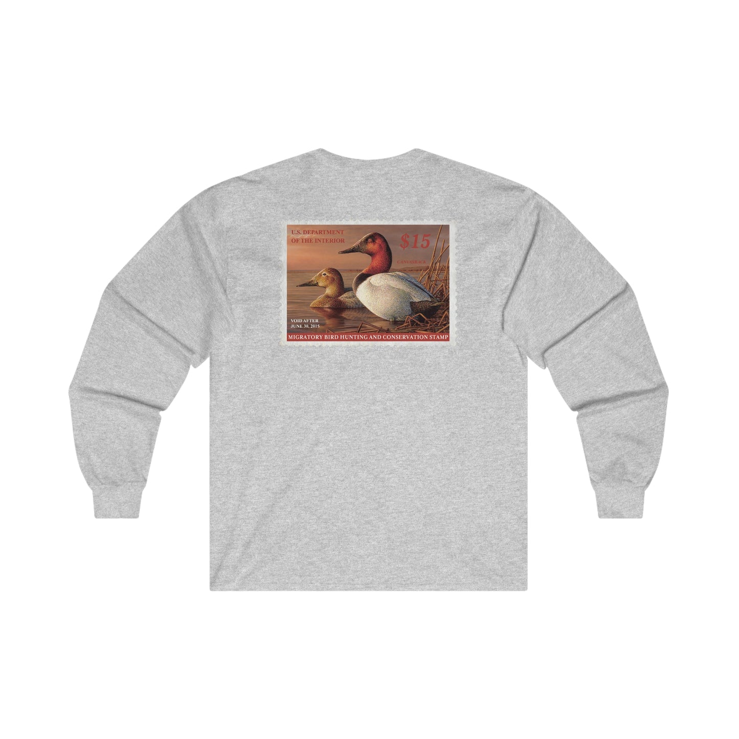 Official 2014-2015 Federal Duck Stamp - Long Sleeve Tee