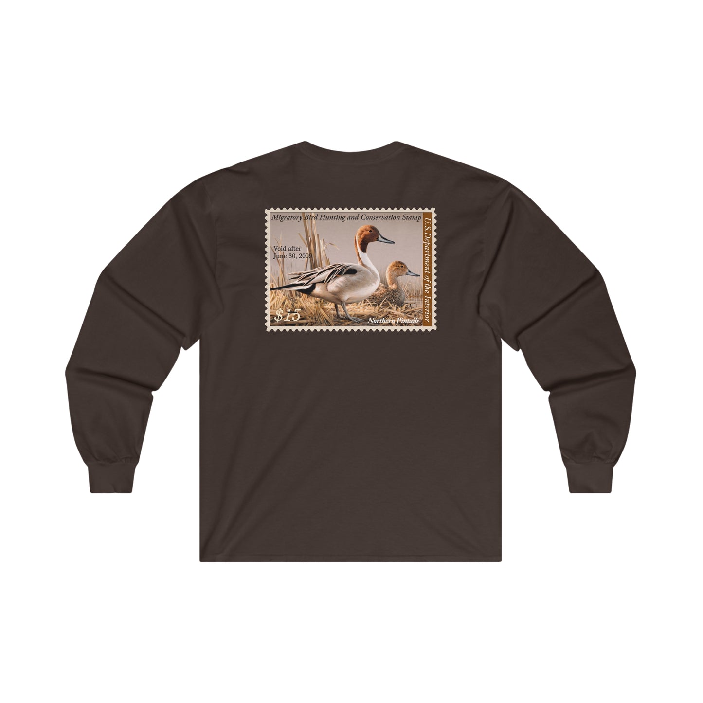 Official 2008-2009 Federal Duck Stamp - Long Sleeve Tee