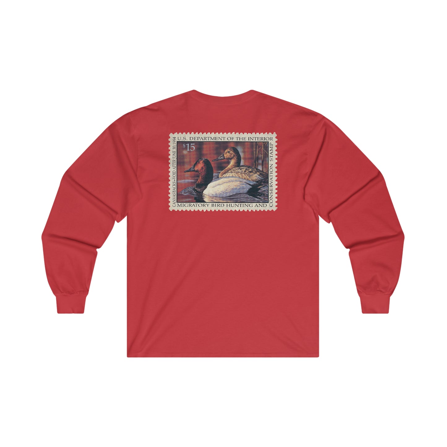 Official 1993-1994 Federal Duck Stamp - Long Sleeve Tee
