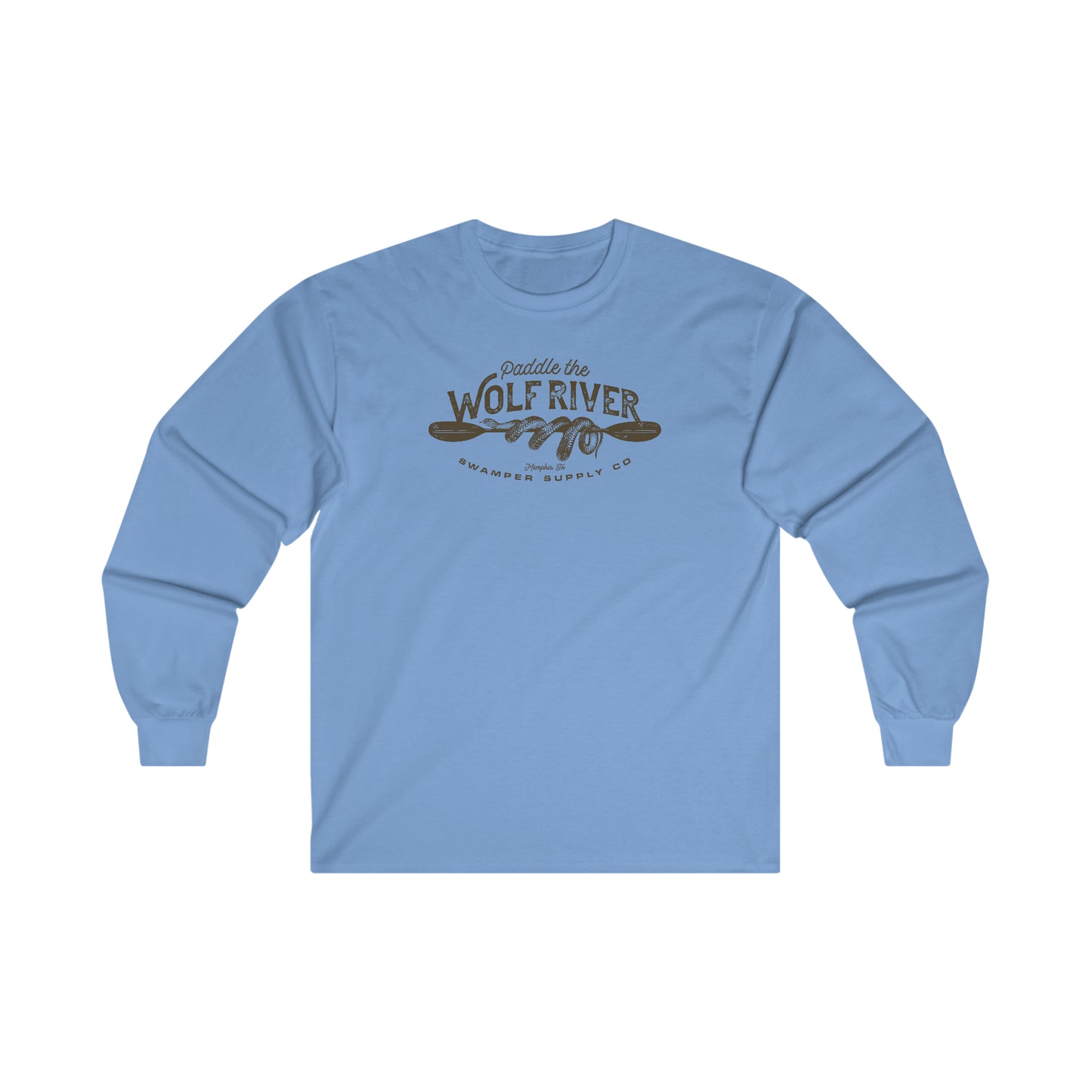 Paddle the Wolf River Long Sleeve Tee