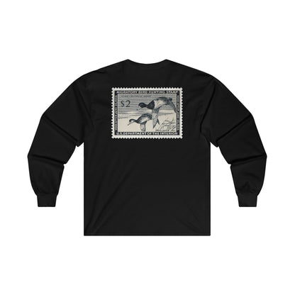Official 1954-1955 Federal Duck Stamp - Long Sleeve Tee