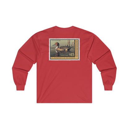 Official 2001-2002 Federal Duck Stamp - Long Sleeve Tee