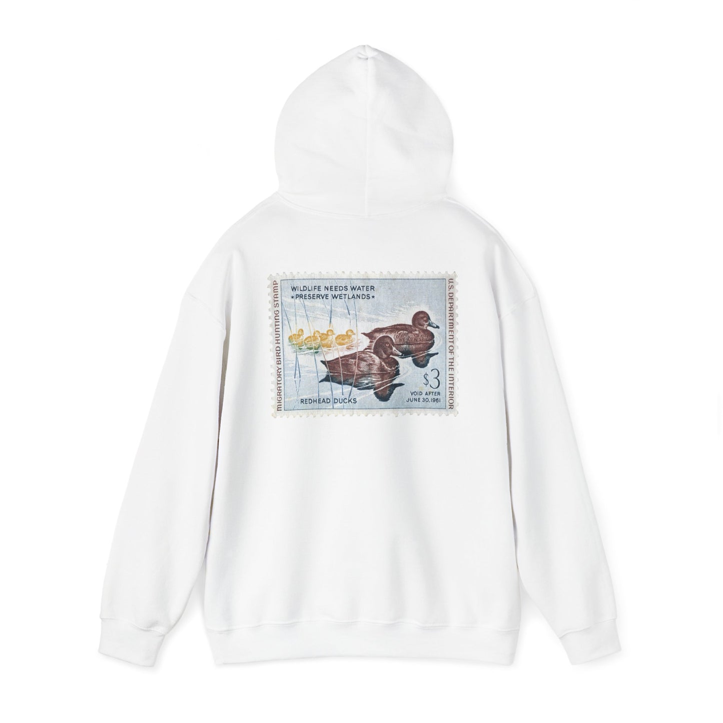 Official 1960-1961 Federal Duck Stamp - Hoodie