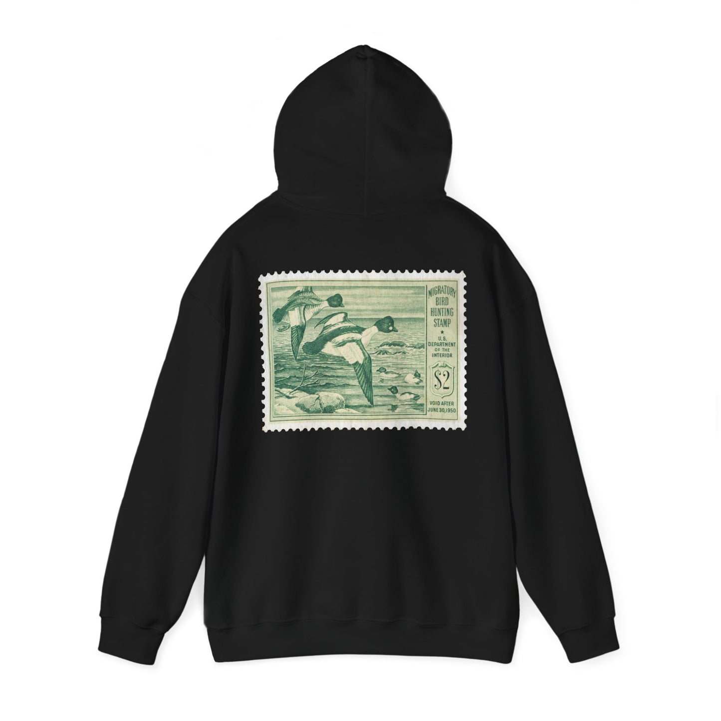 Official 1949-1950 Federal Duck Stamp - Hoodie