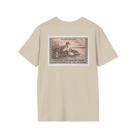 Official 1939-1940 Federal Duck Stamp - Short Sleeve Tee