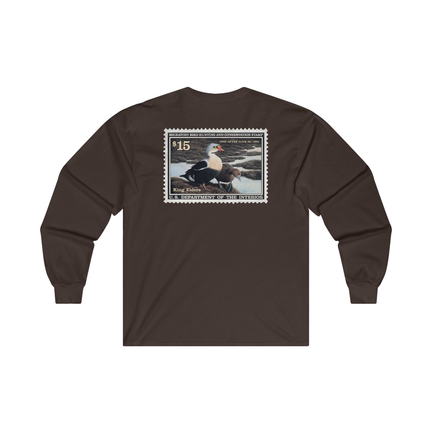 Official 1991-1992 Federal Duck Stamp - Long Sleeve Tee