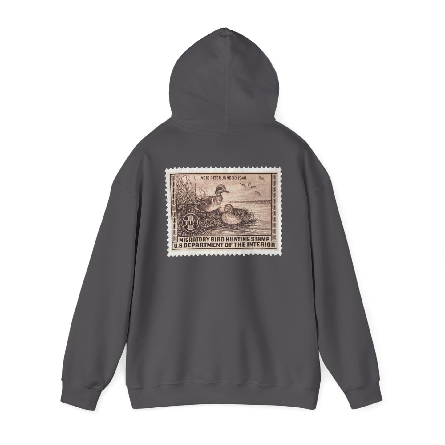 Official 1939-1940 Federal Duck Stamp - Hoodie