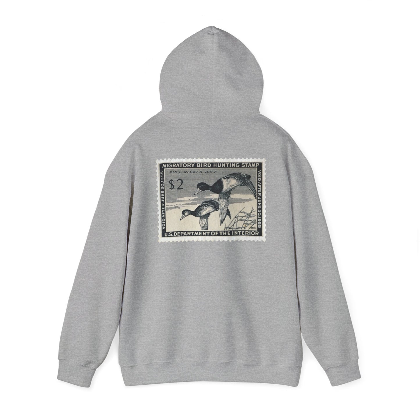 Official 1954-1955 Federal Duck Stamp - Hoodie