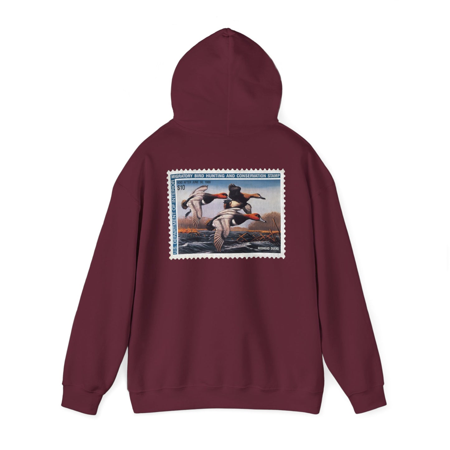 Official 1987-1988 Federal Duck Stamp - Hoodie