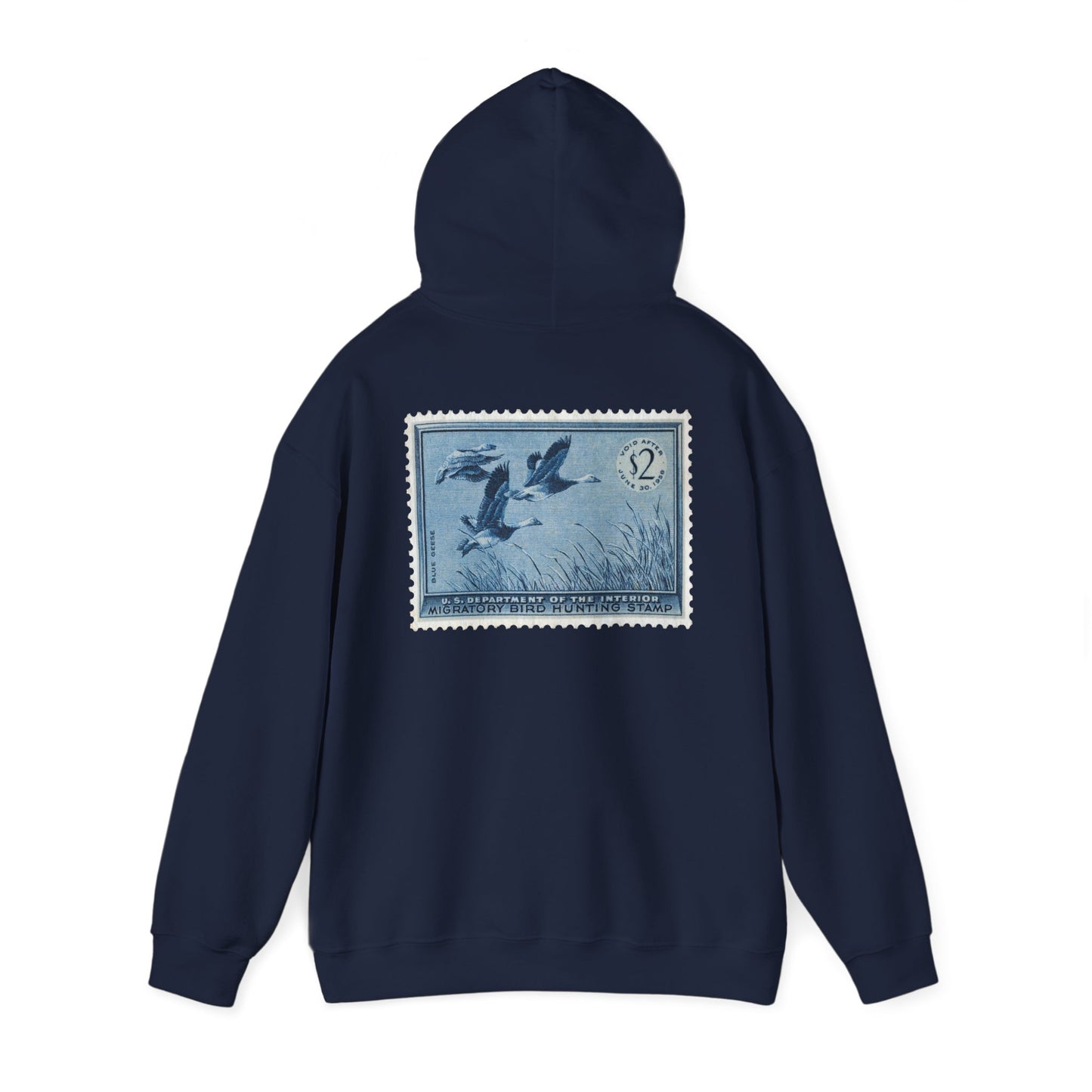 Official 1955-1956 Federal Duck Stamp - Hoodie