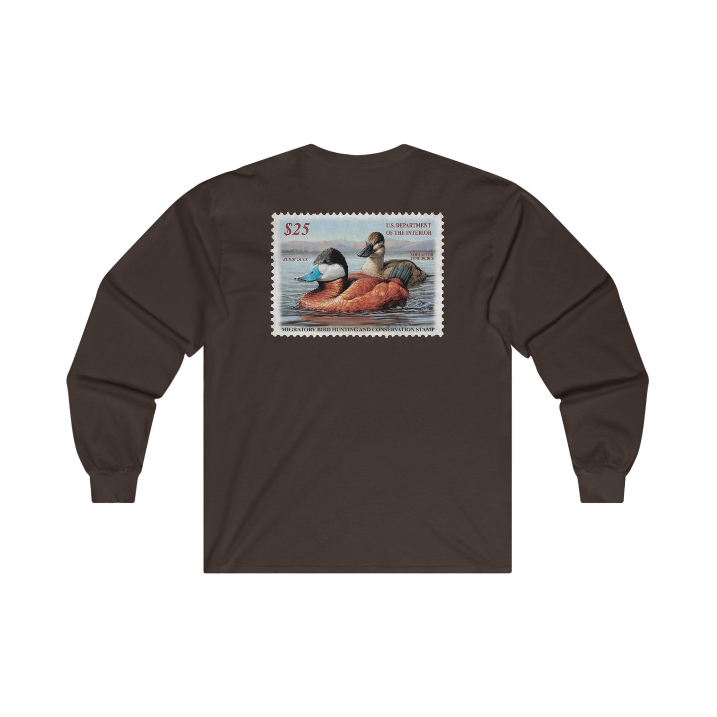 Official 2015-2016 Federal Duck Stamp - Long Sleeve Tee