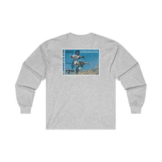 Official 1980-1981 Federal Duck Stamp - Long Sleeve Tee