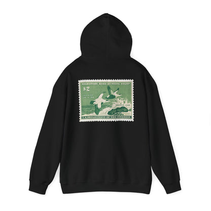 Official 1957-1958 Federal Duck Stamp - Hoodie