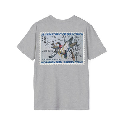Official 1974-1975 Federal Duck Stamp - Short Sleeve Tee