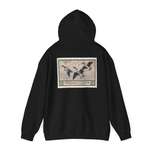 Official 1936-1937 Federal Duck Stamp - Hoodie