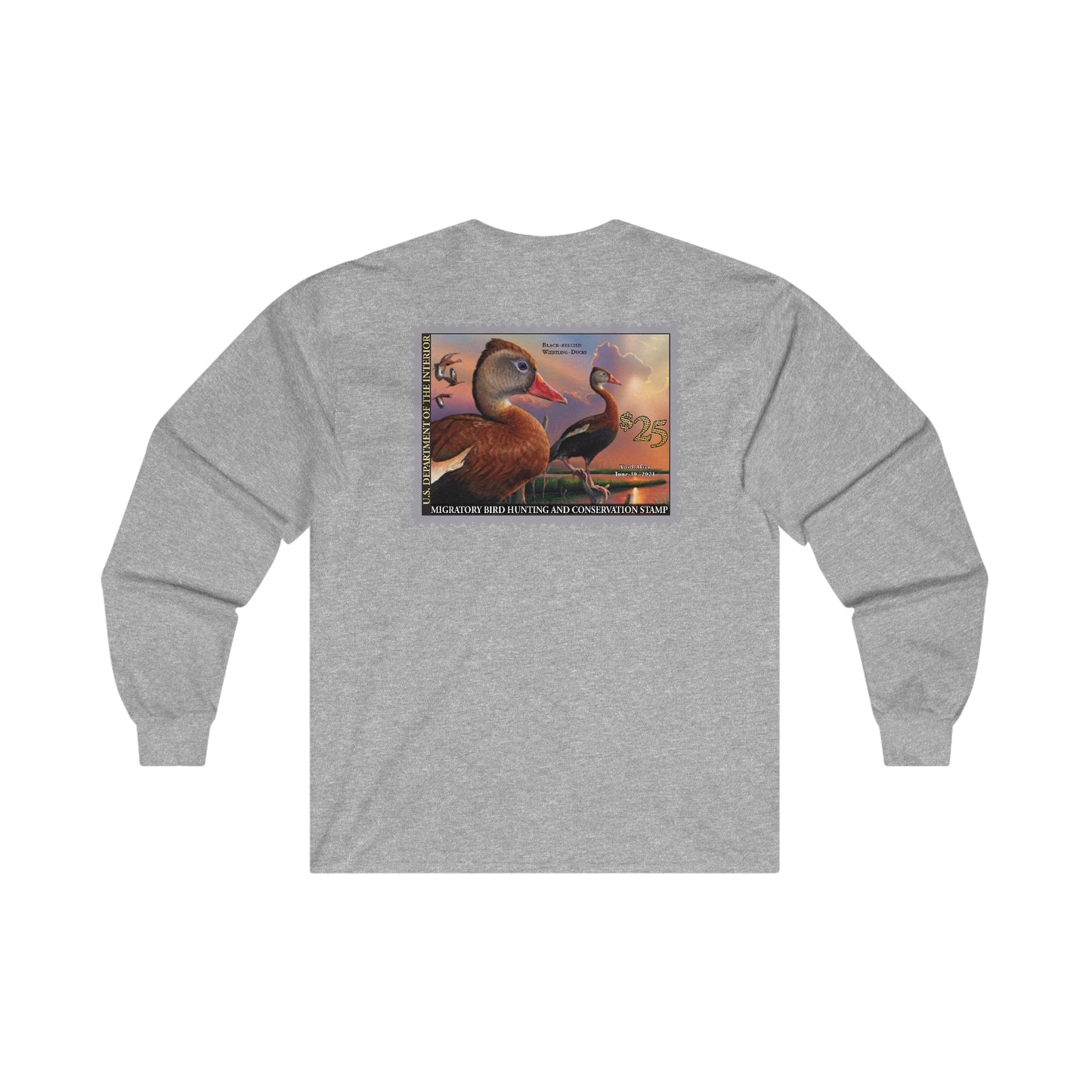 Official 2020-2021 Federal Duck Stamp - Long Sleeve Tee