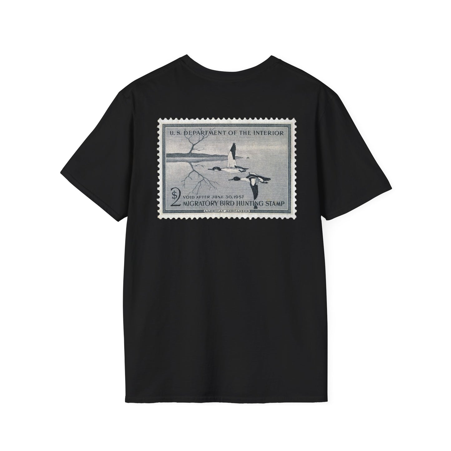 Official 1956-1957 Federal Duck Stamp - Short Sleeve Tee