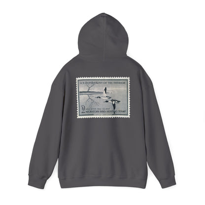 Official 1956-1957 Federal Duck Stamp - Hoodie