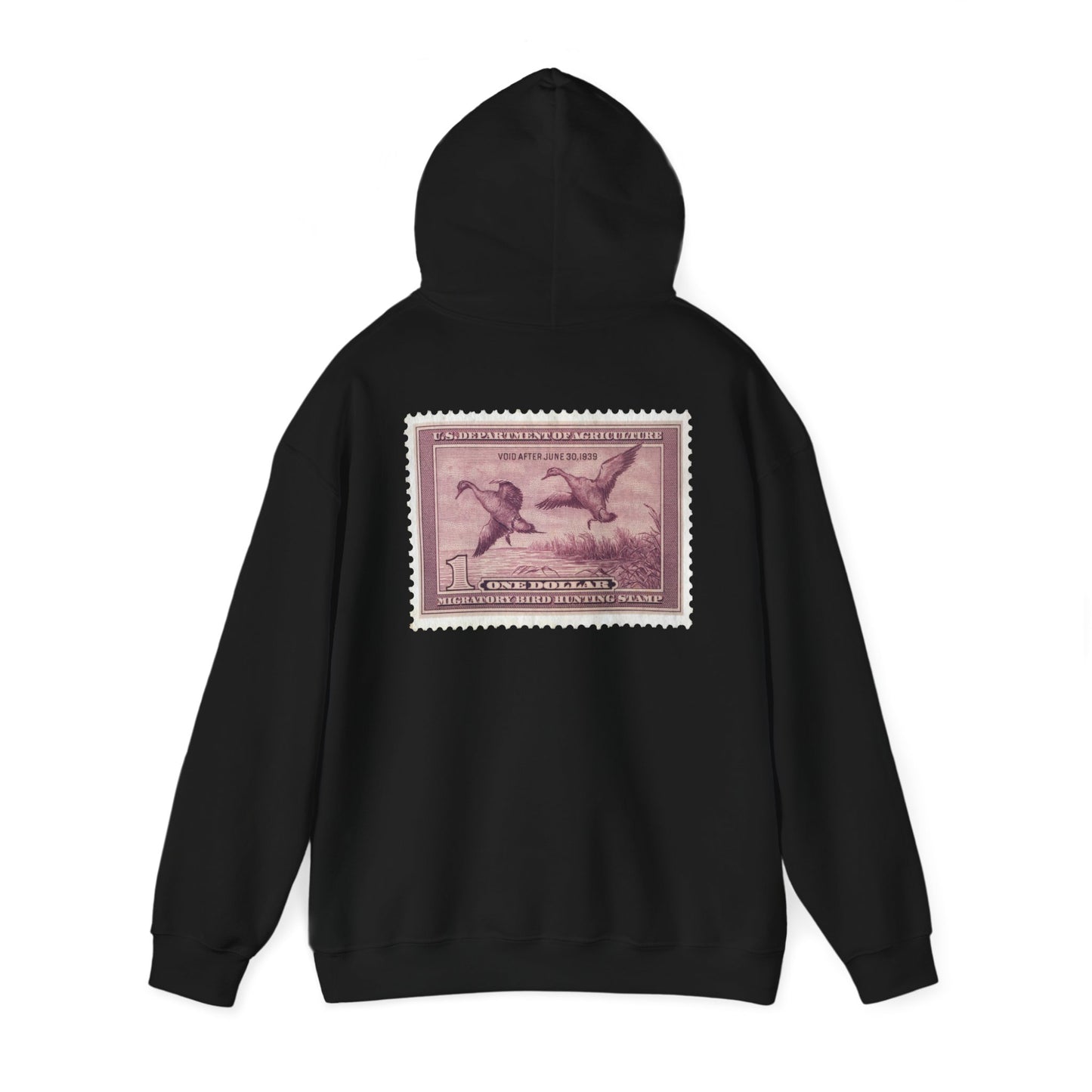 Official 1938-1939 Federal Duck Stamp - Hoodie