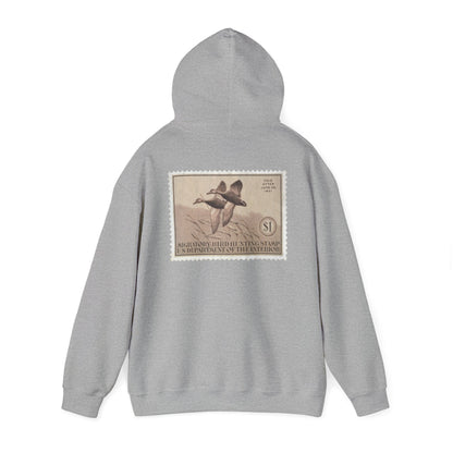 Official 1940-1941 Federal Duck Stamp - Hoodie