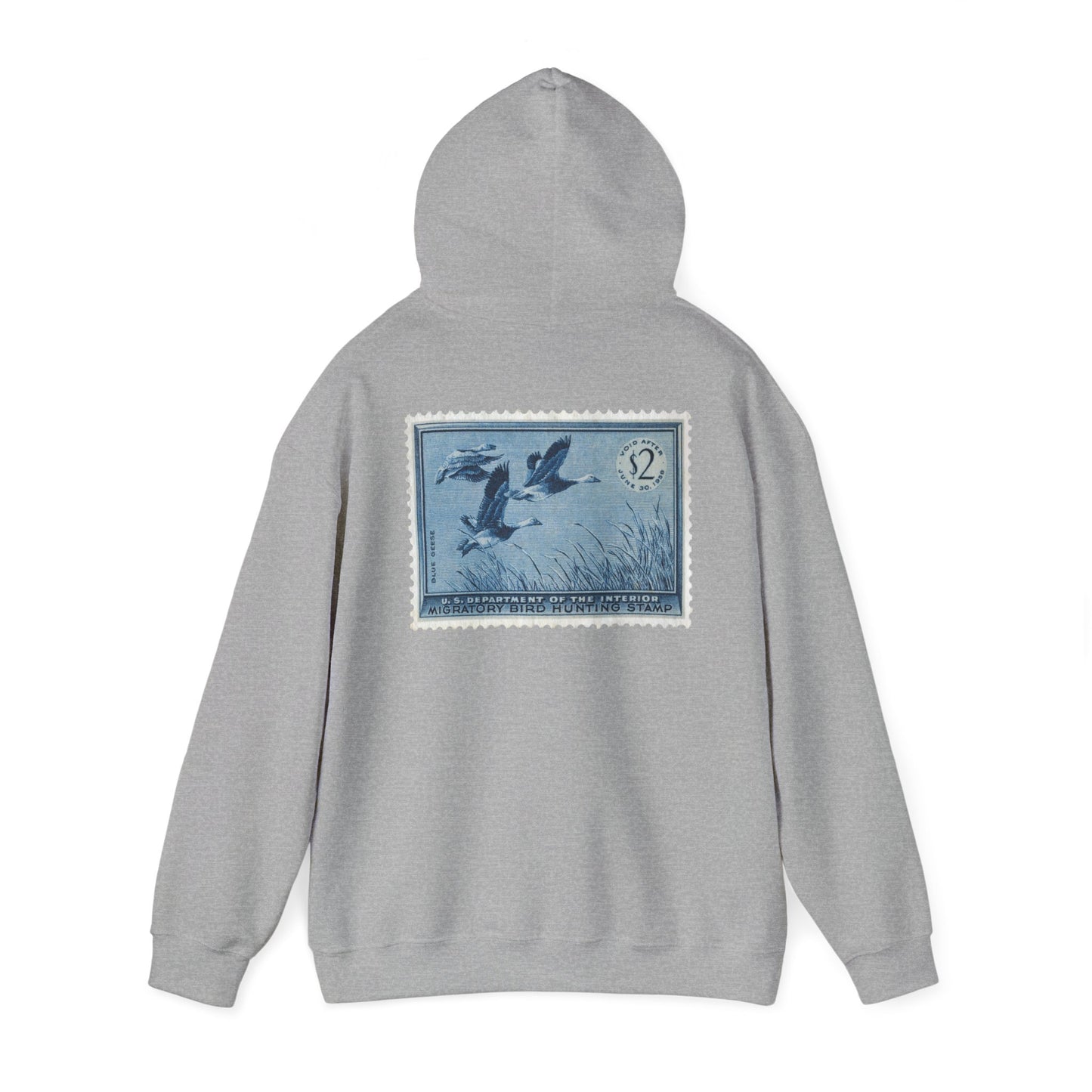 Official 1955-1956 Federal Duck Stamp - Hoodie