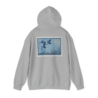 Official 1955-1956 Federal Duck Stamp - Hoodie