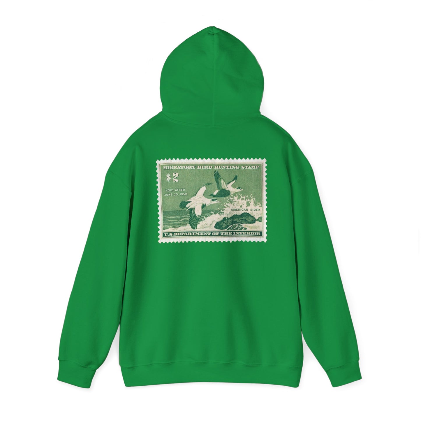 Official 1957-1958 Federal Duck Stamp - Hoodie