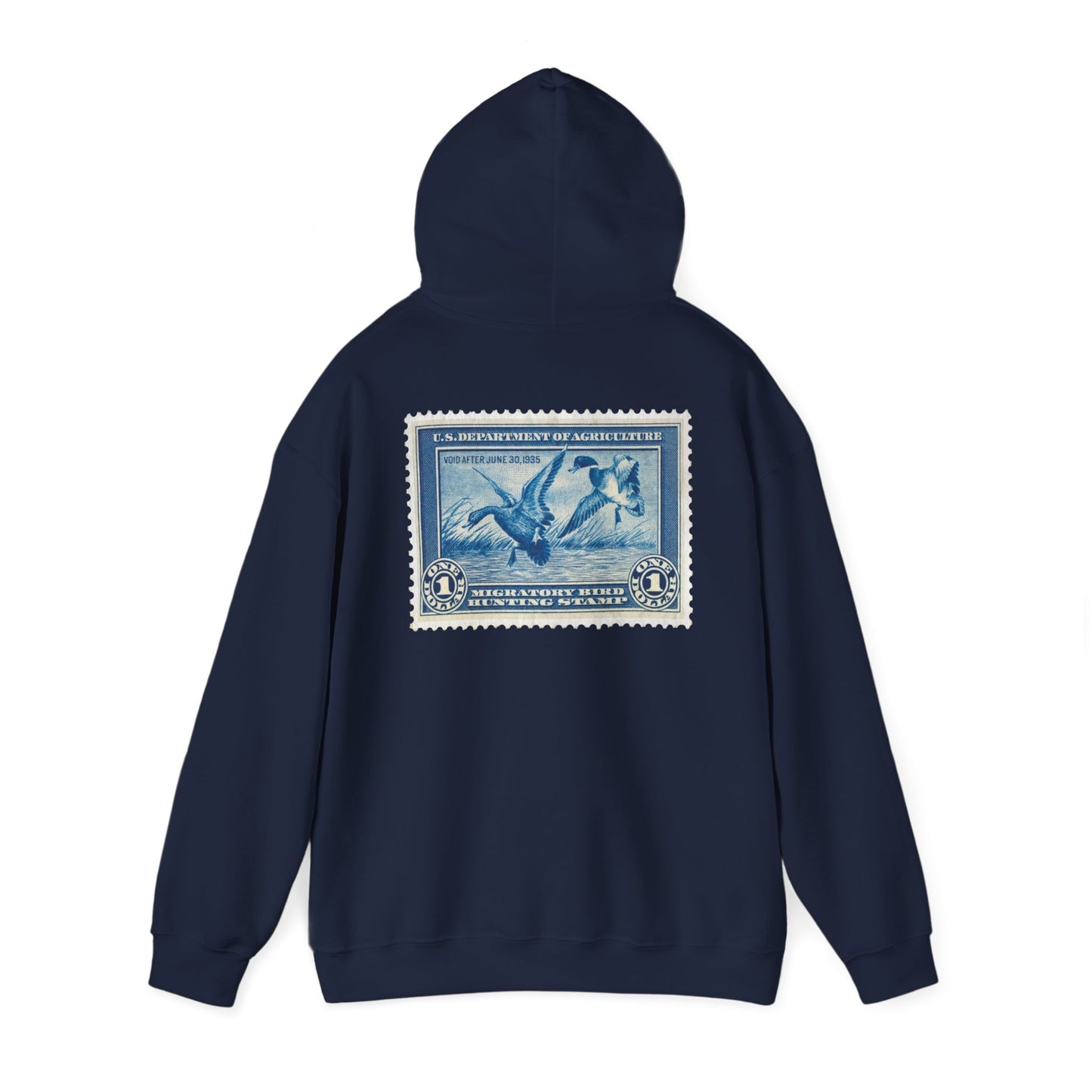 Official 1934-1935 Federal Duck Stamp - Hoodie