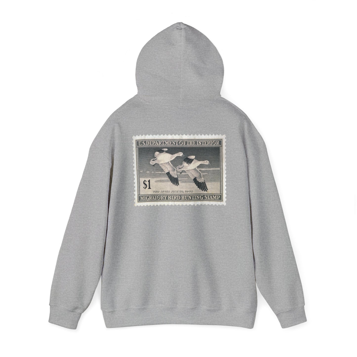 Official 1947-1948 Federal Duck Stamp - Hoodie