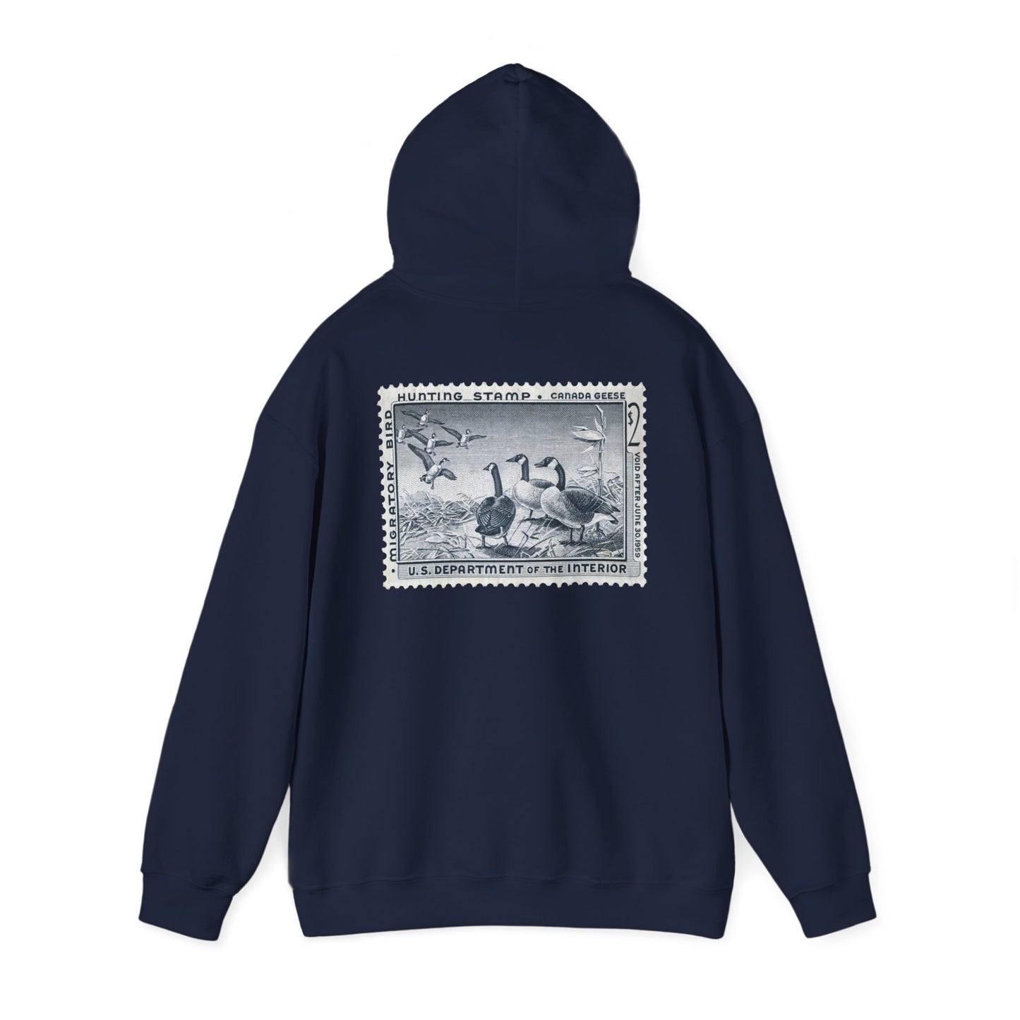 Official 1958-1959 Federal Duck Stamp - Hoodie