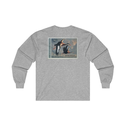 Official 1990-1991 Federal Duck Stamp - Long Sleeve Tee