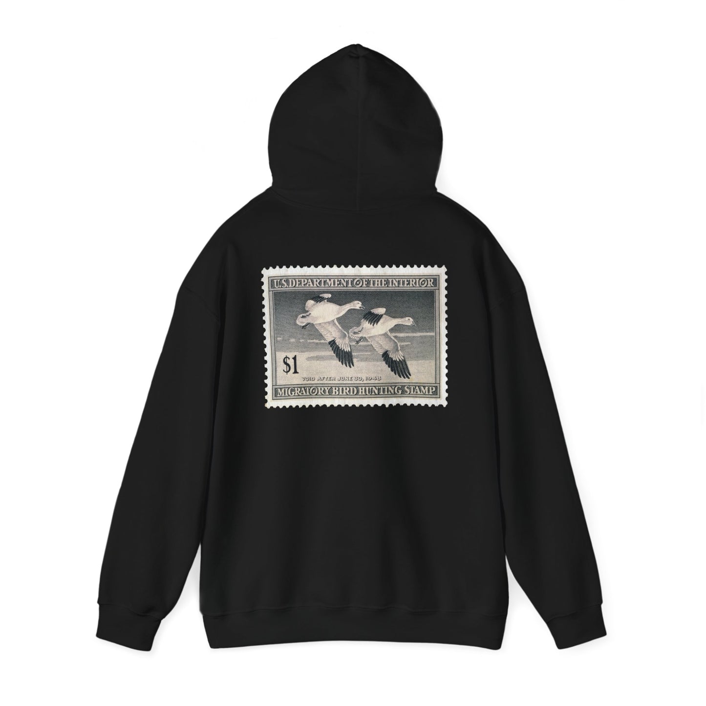 Official 1947-1948 Federal Duck Stamp - Hoodie