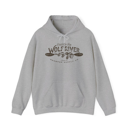 Paddle the Wolf River Hoodie