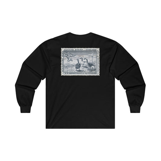 Official 1958-1959 Federal Duck Stamp - Long Sleeve Tee