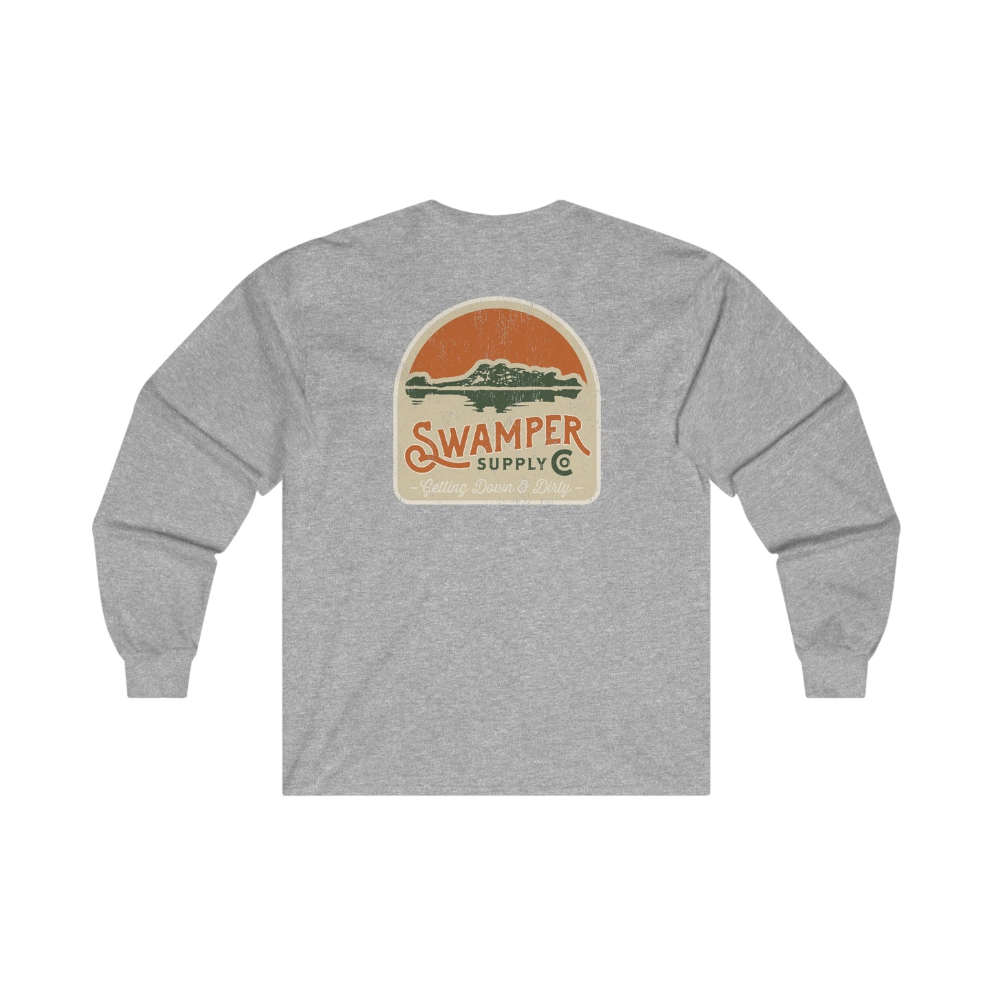 Sunset Gator - Long Sleeve Tee