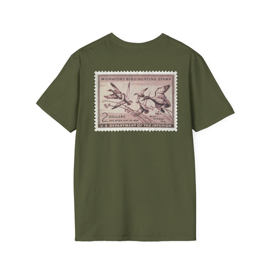 Official 1953-1954 Federal Duck Stamp - Short Sleeve Tee